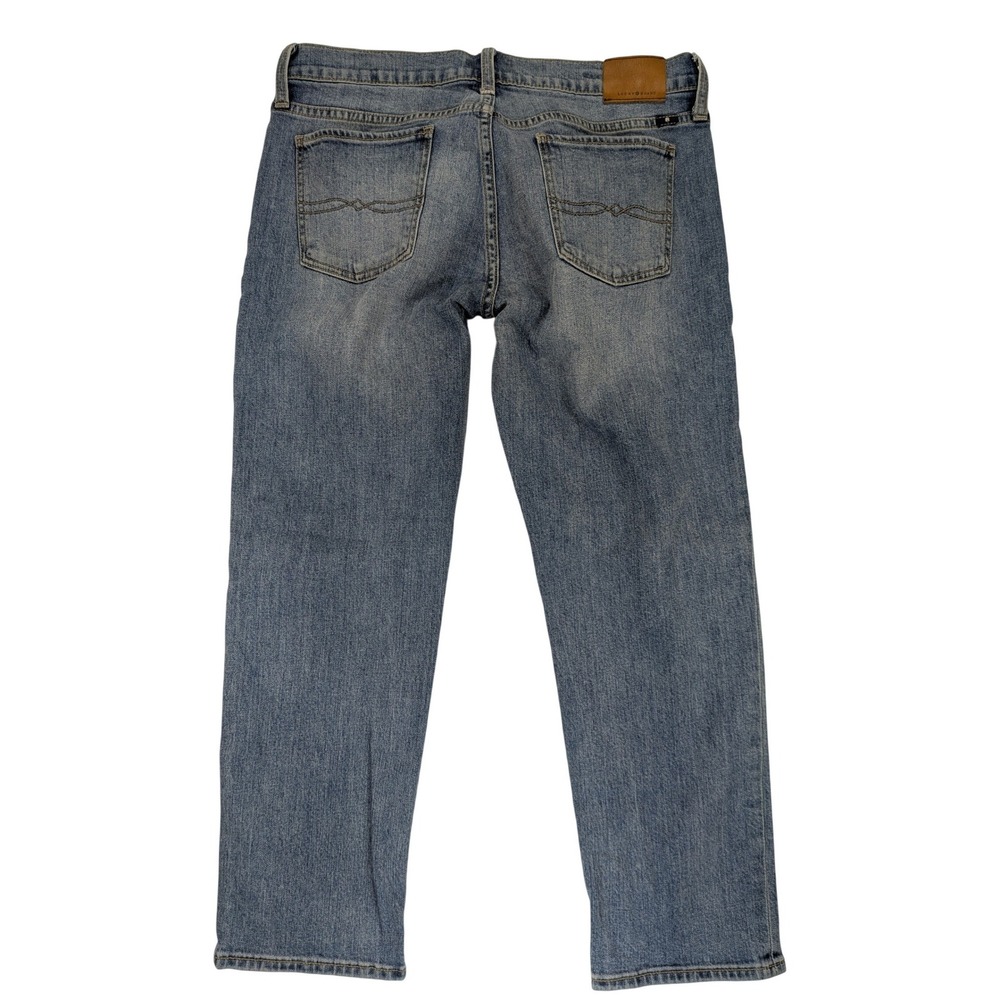 Lucky Brand Jeans Women's 10 Sweet Crop Stretch Denim Mom Boyfriend Straight y2k - Picture 3 of 12
